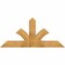 Ekena Millwork Richland Rough Sawn Timber Gable Bracket, Western Red Cedar, 60"W x 27"H x 4"D x 6"F, 11/12 Pitch GBW060X27X0406RIC00RWR - alternate 1